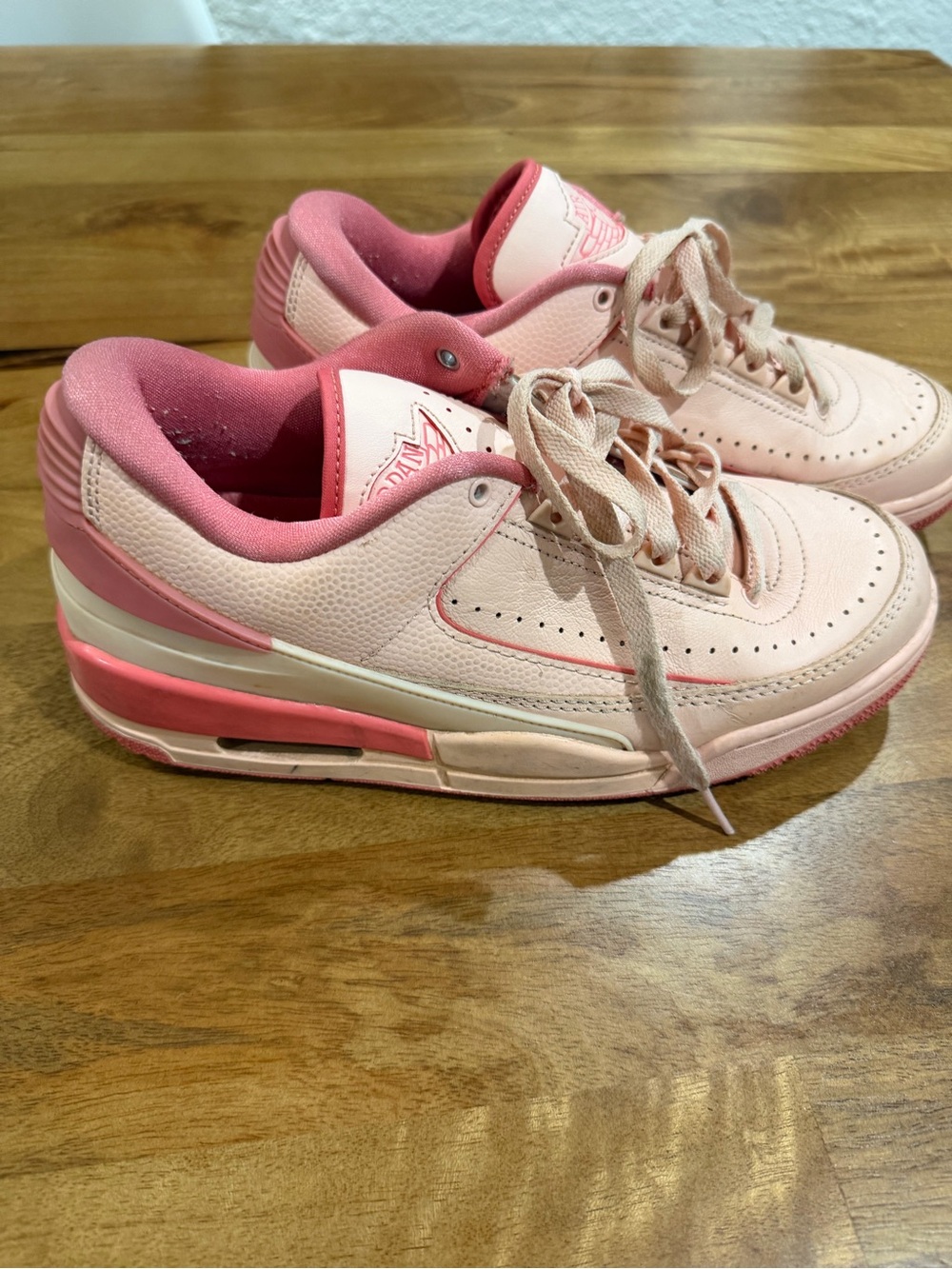 Nike Air Jordan 2/3 Low "Washed Coral" Pink Women's Size 9.5 (FZ4122-600)